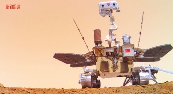 Китайский марсоход перешел в спящий режим из-за пылевой бури
