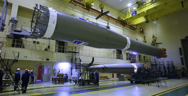 На Байконуре собрали «пакет» ракеты «Союз-2.1а» для запуска корабля «Прогресс МС-20»
